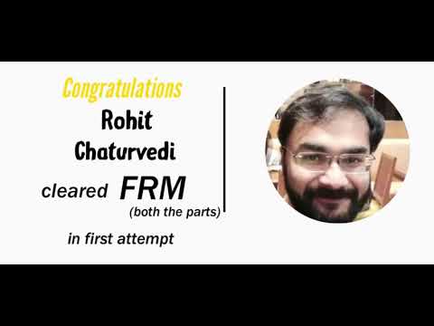 FRM Student Testimonial - Concepts N Clarity Review — alumnus of Concepts 'n' Clarity, Gurgaon