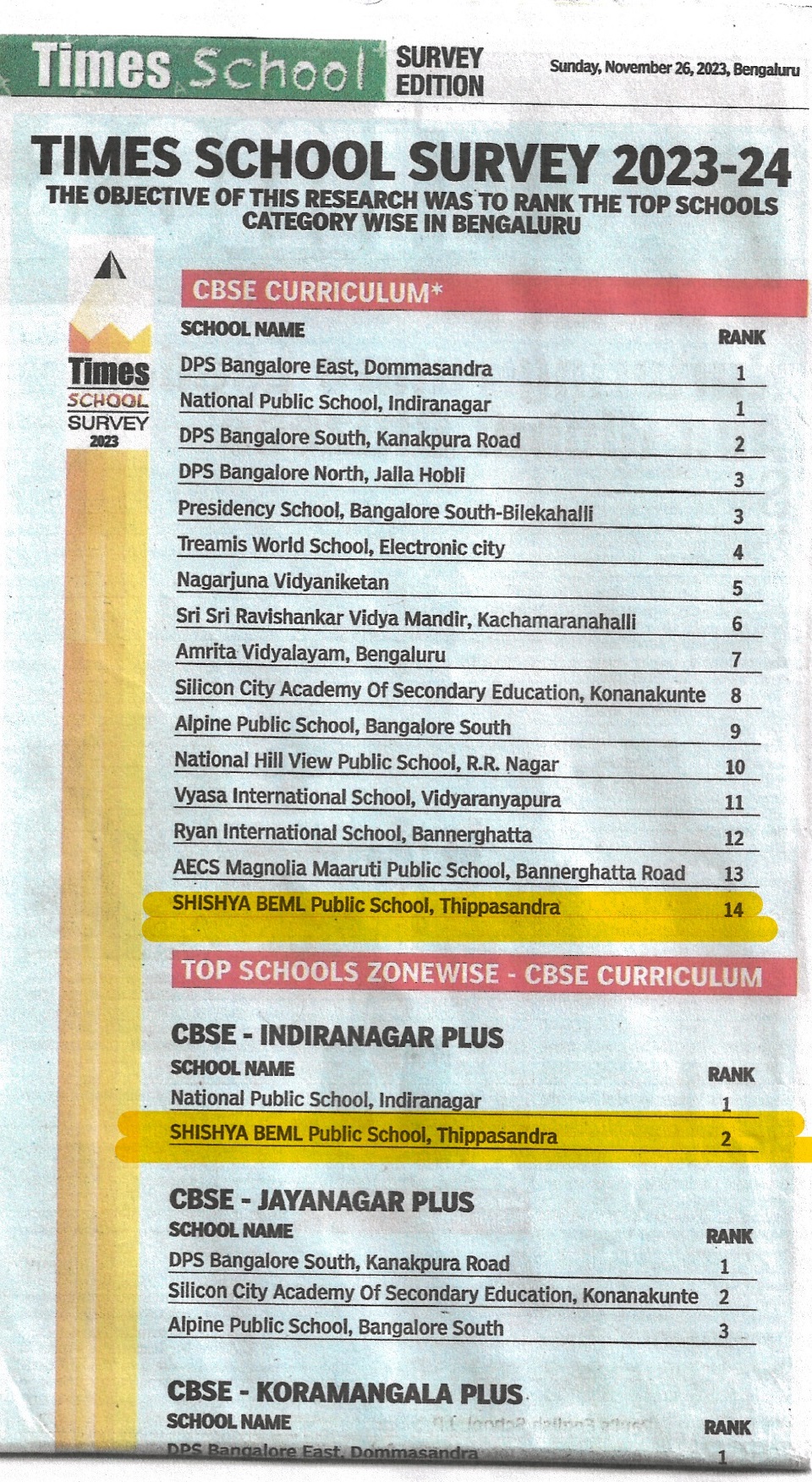 Shishya BEML Public School Bangalore — photo 22