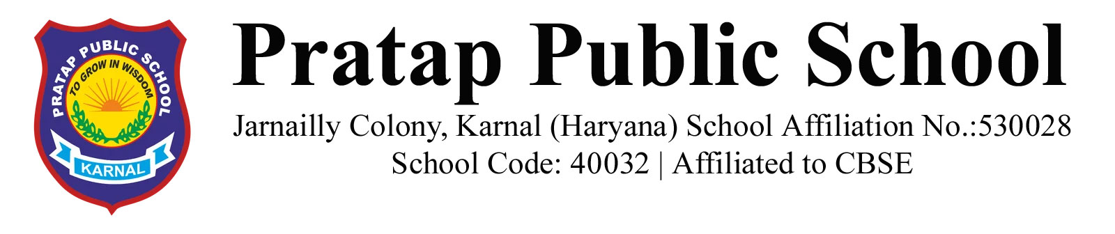 Pratap Public School, Jarnailly Colony logo