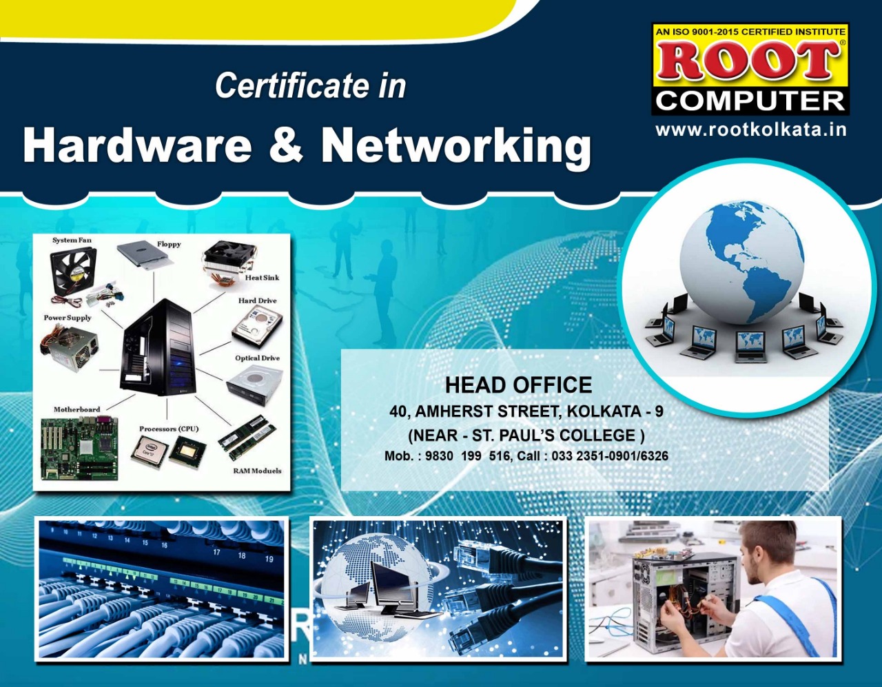 HARDWARE TRAINING CENTRE — held by ROOT, Amherst Street