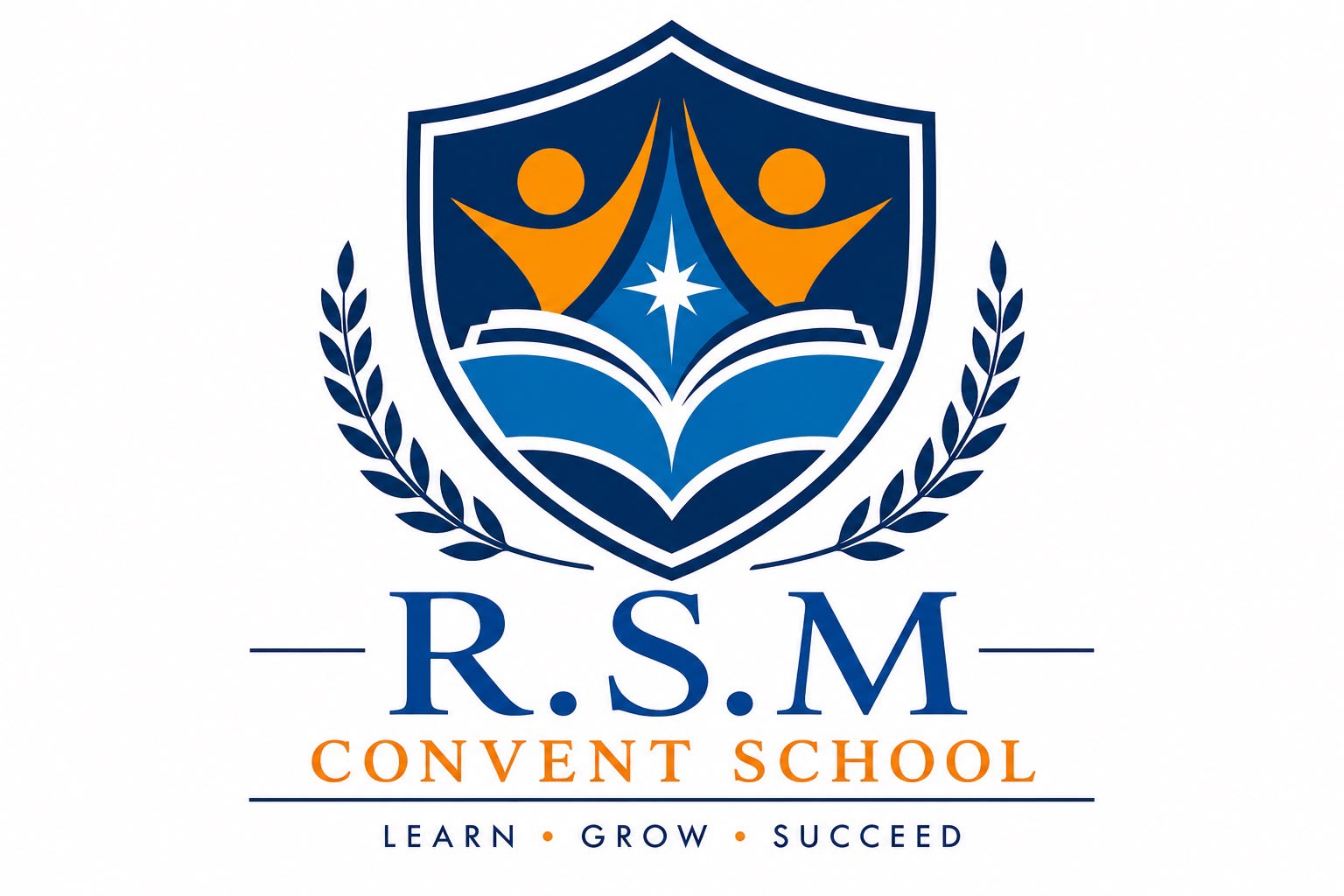 R.S.M Convent School Delhi logo