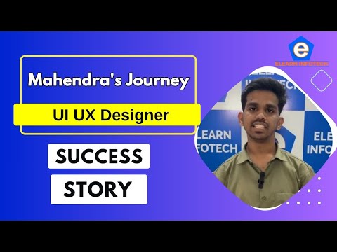 Successfully placed student after IT training — alumnus of ELearn Infotech,Madhapur