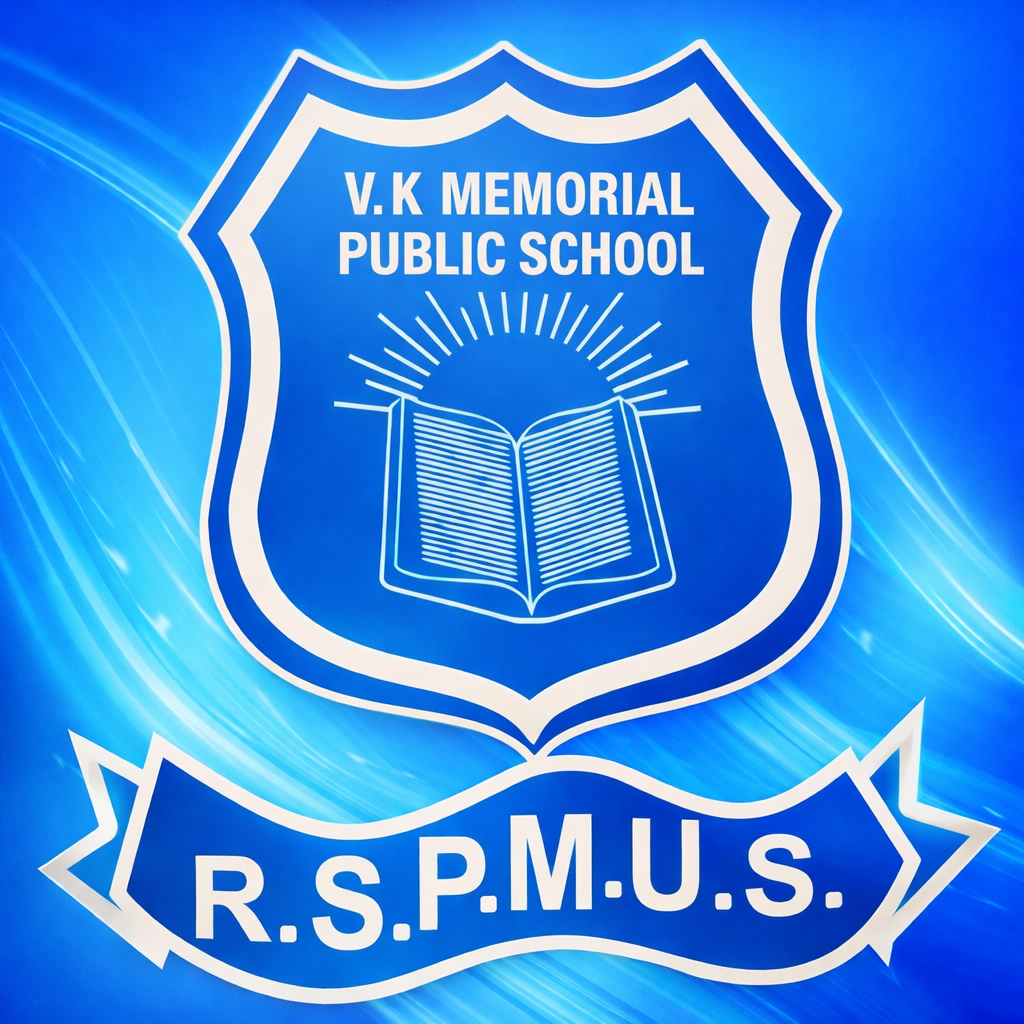 V.K Memorial Public School logo