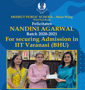 PRITHVI SINGH, Batch 2016, Joined Armed Forces — alumnus of Meerut Public School Main Wing