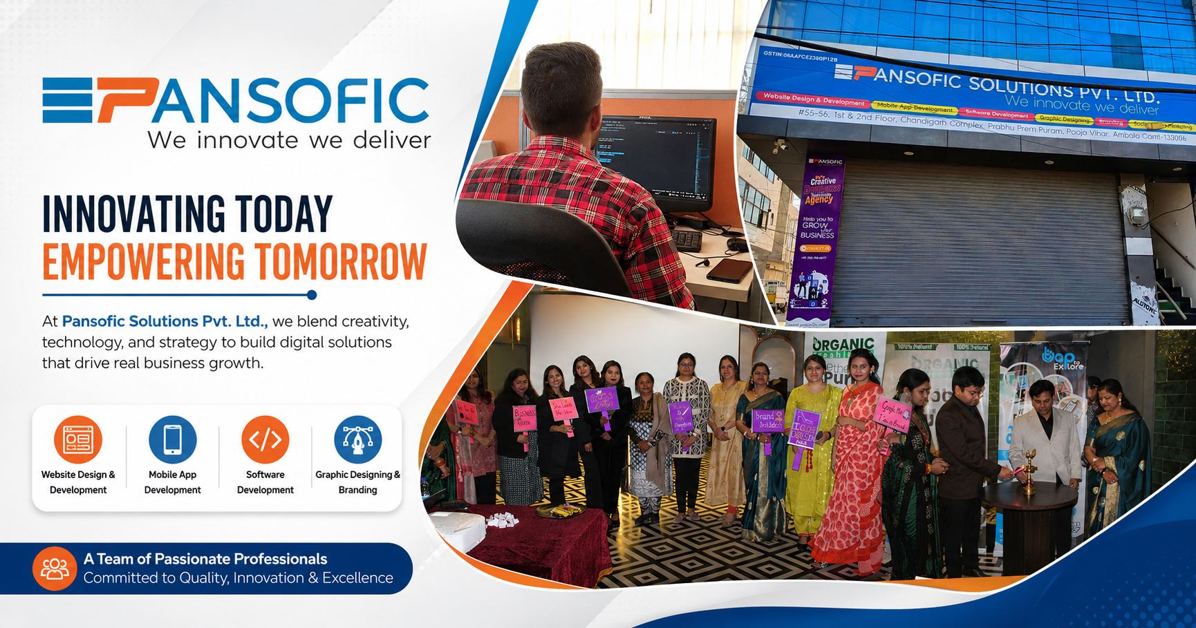 Pansofic Solutions – Founder Success Stories — alumnus of The Graph Institute,Jwalapur, Haridwar