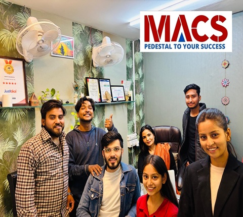 MACS Academy Team Group Photo — affiliation partner of MACS Computer Academy