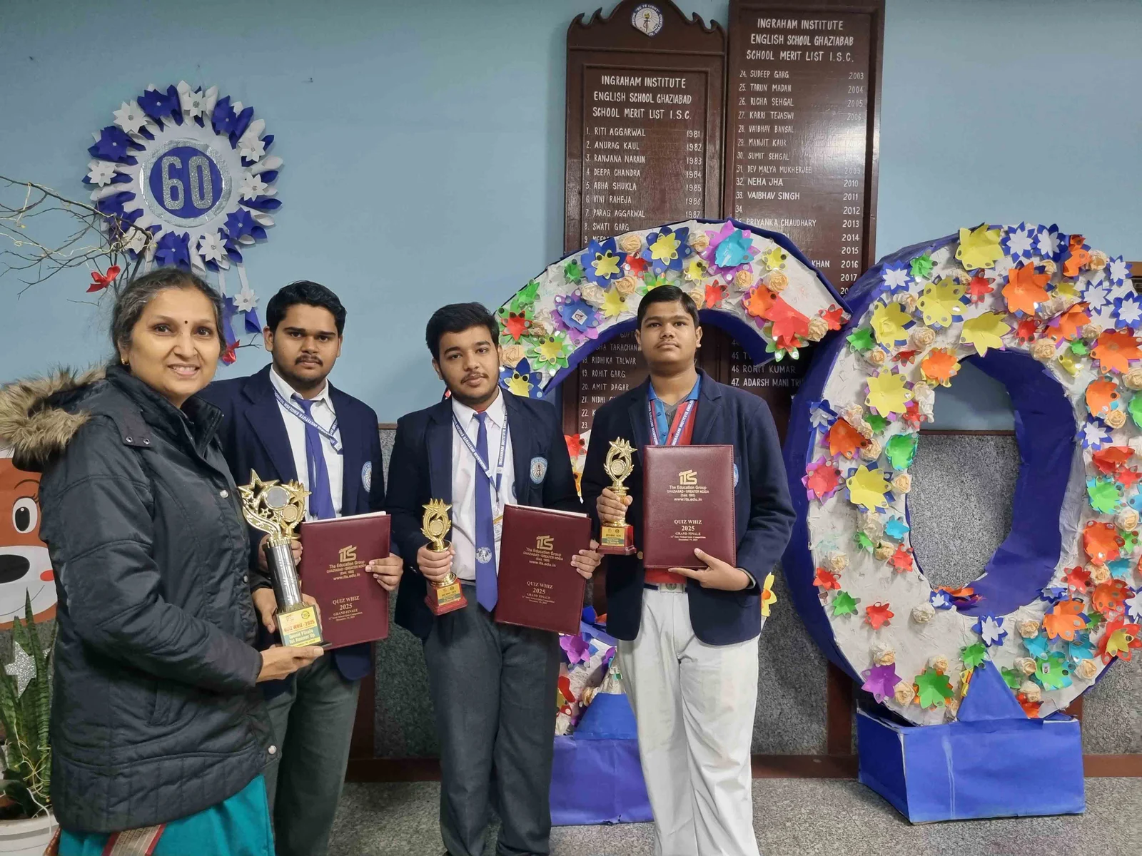 ITS Quiz Winners 1 — Ingraham English School (ICSE)