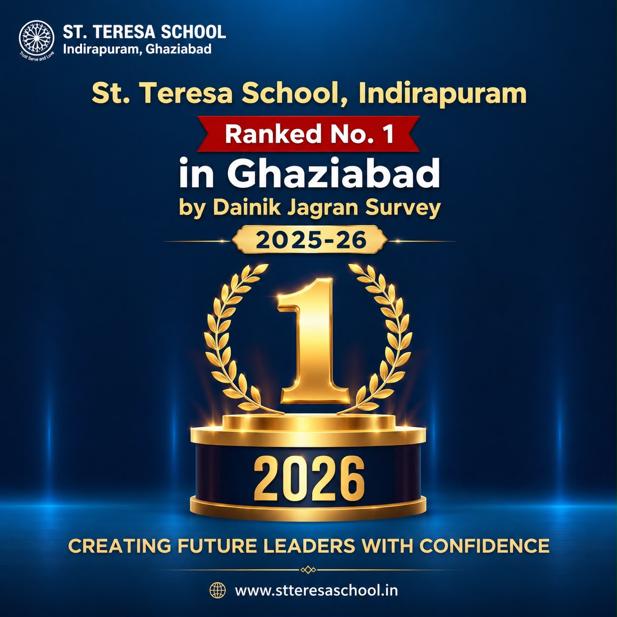 Award 2025 — St. Teresa School, Indirapuram
