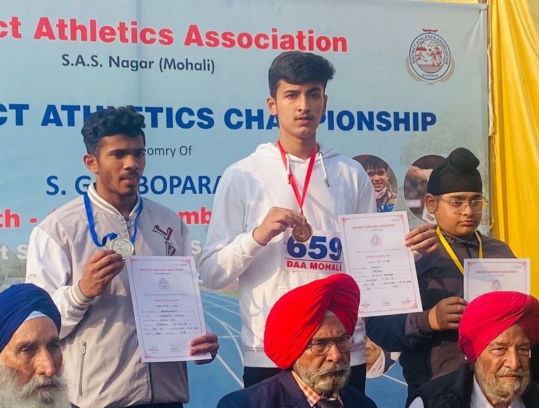First Position in District Athletics Championship — Gurukul World School