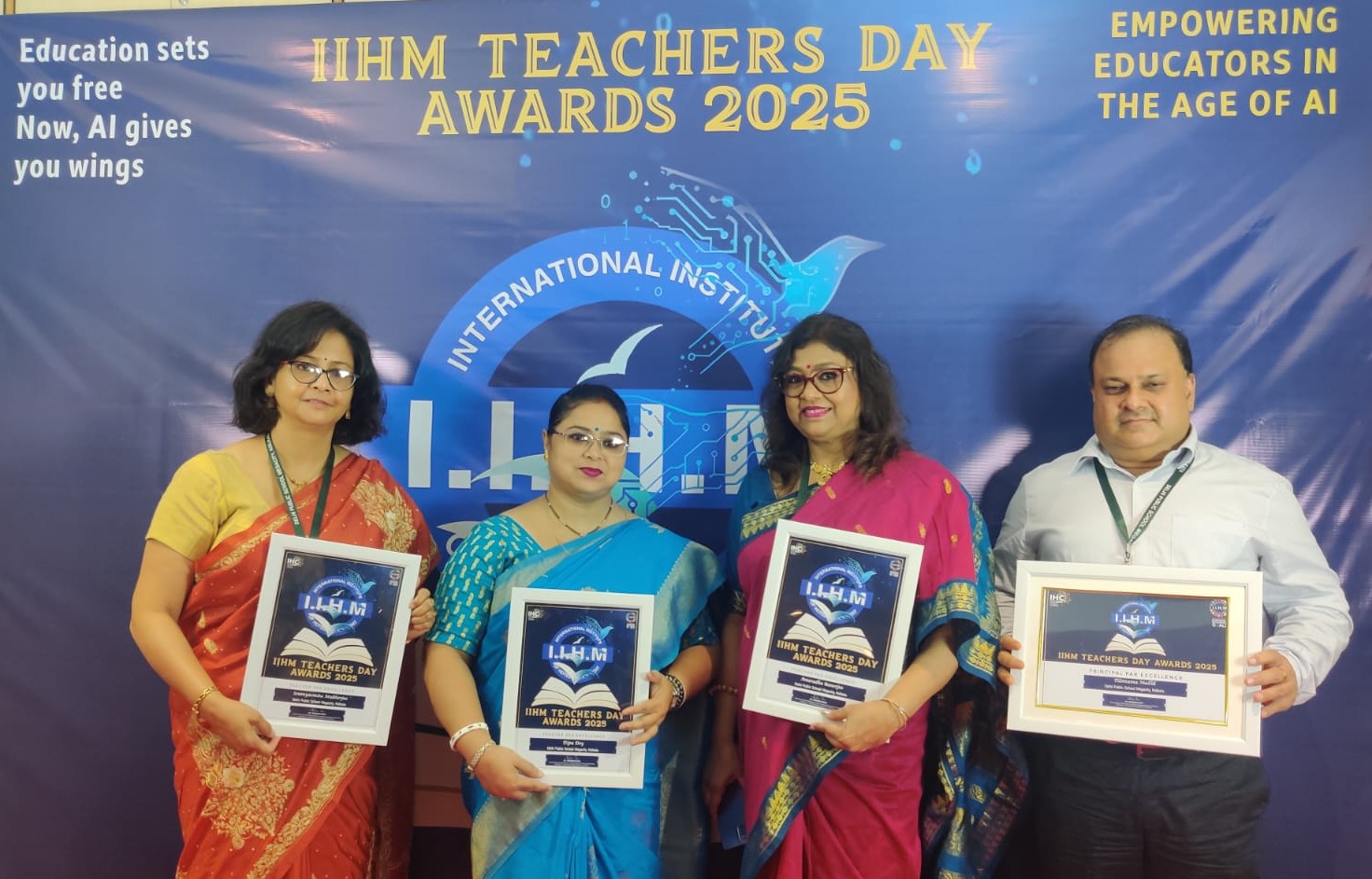 THE IIHM TEACHERS DAY AWARDS — held by Delhi Public School Megacity