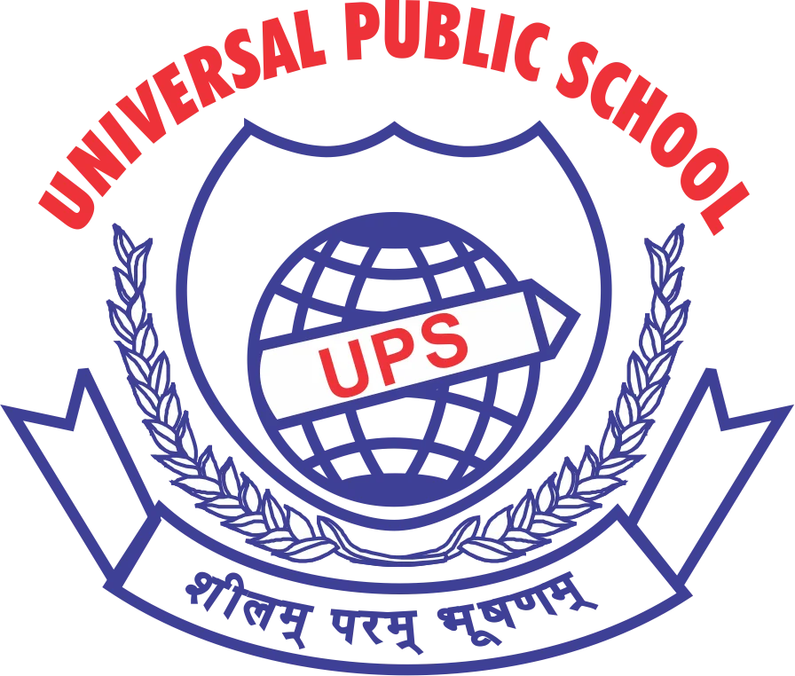 Universal Public School Delhi logo