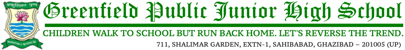 Greenfield Public Junior High School logo