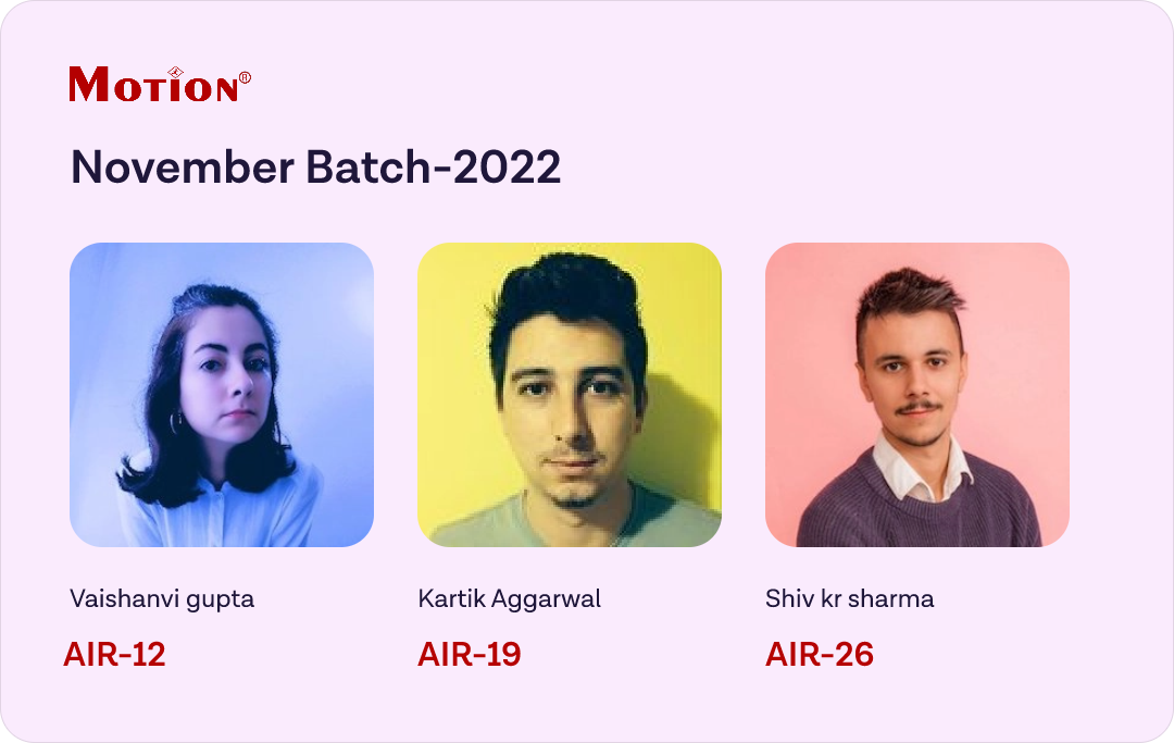See more achievers — Motion education, lucknow