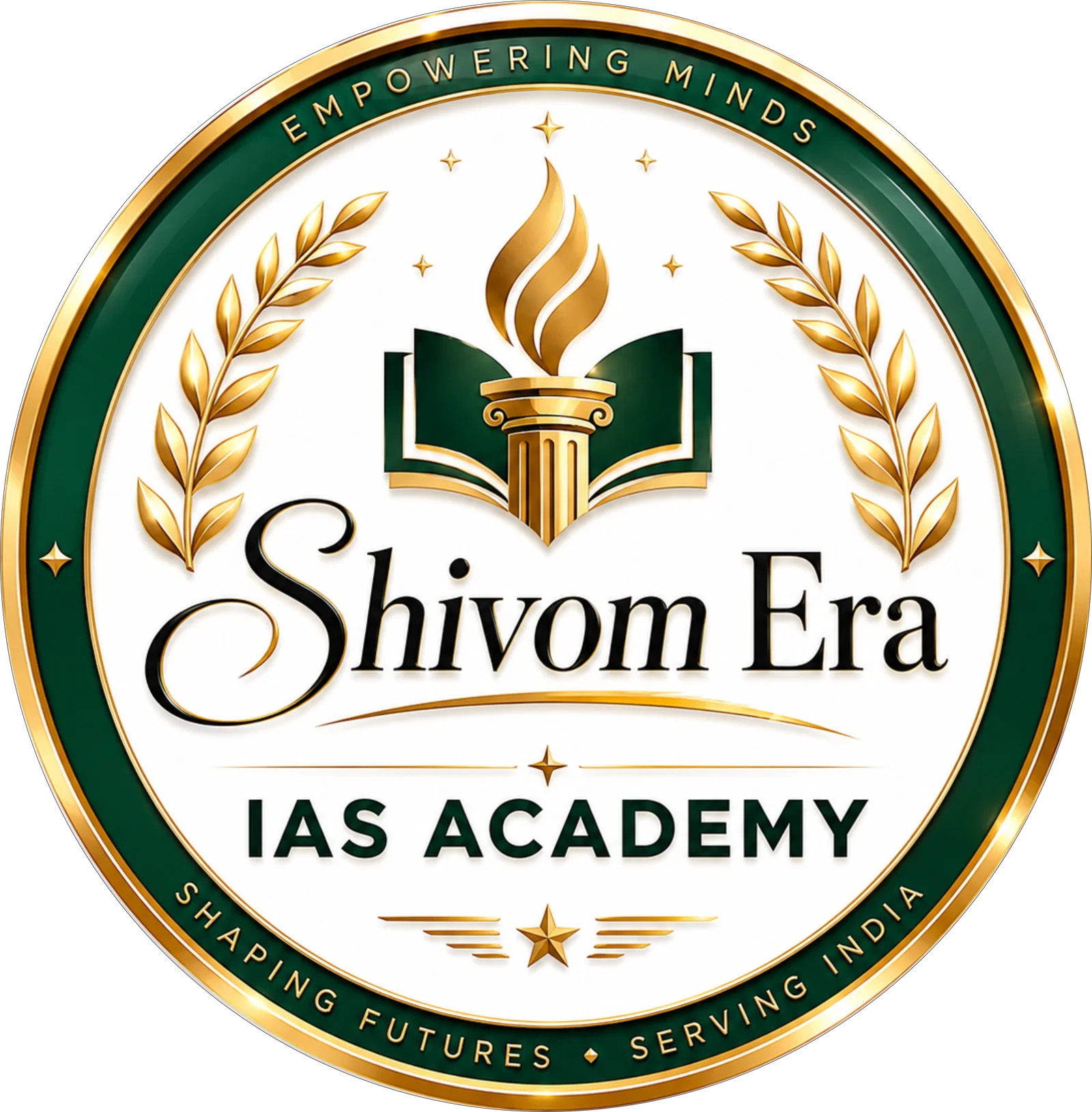 Shivom Era IAS Academy,Sikandra, Agra logo