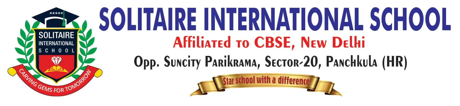 Solitaire International School, Panchkula logo