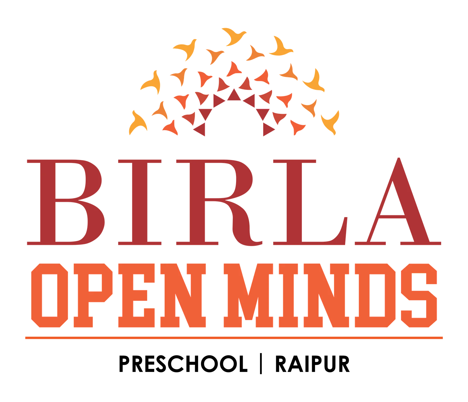Birla Open Minds Preschool, Rajendra Park Chowk, Durg logo