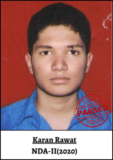 Karan Rawat — NDA-II (2020) — Noval Doon Defence Academy - Best NDA Coaching in Dehradun | NDA Foundation | CDS Coaching | Airforce Coaching | SSB Coaching