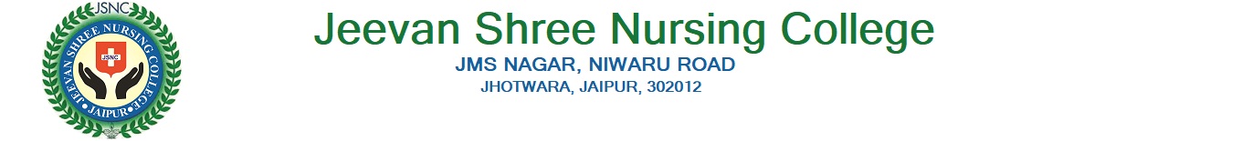 Jeevan Shree Nursing College, Jhotwara,jaipur logo