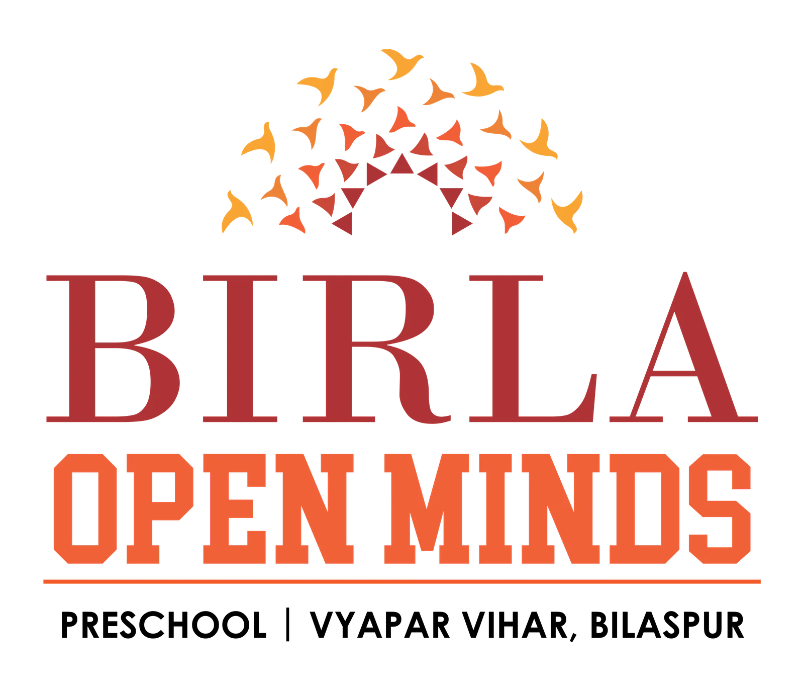 Birla Open Minds Preschool, Vyapar Vihar, Bilaspur logo