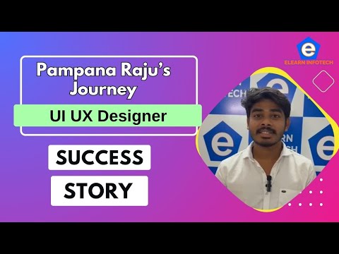 Student hired after professional training — alumnus of ELearn Infotech,Madhapur