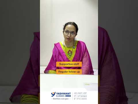 Inspiring Success — alumnus of Yashwant Classes, Balaji Nagar,pune