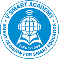 Vsmart Academy,pune logo