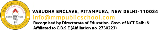 M.M. Public School, Pitampura Delhi logo