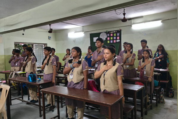 Constitution Day – 26.11.2024 — held by Shri Krishnaswamy Vidyashram, Anna Nagar West