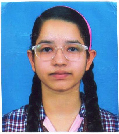PRIYA SHARMA — Dayanand Bal Mandir Sr. Sec. School, Agra