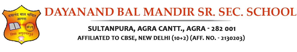Dayanand Bal Mandir Sr. Sec. School, Agra logo