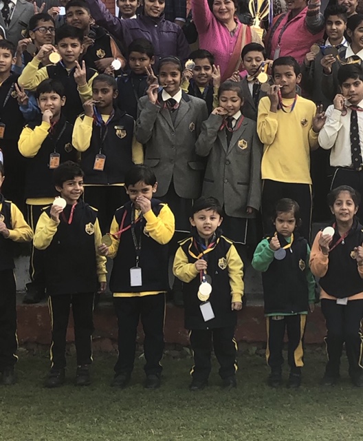 Olympiad — held by MDN Public School, Rohtak