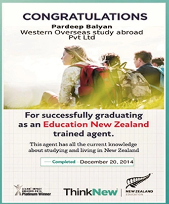 NZ Certification — Western Overseas Study Abroad Ltd., Rohtak