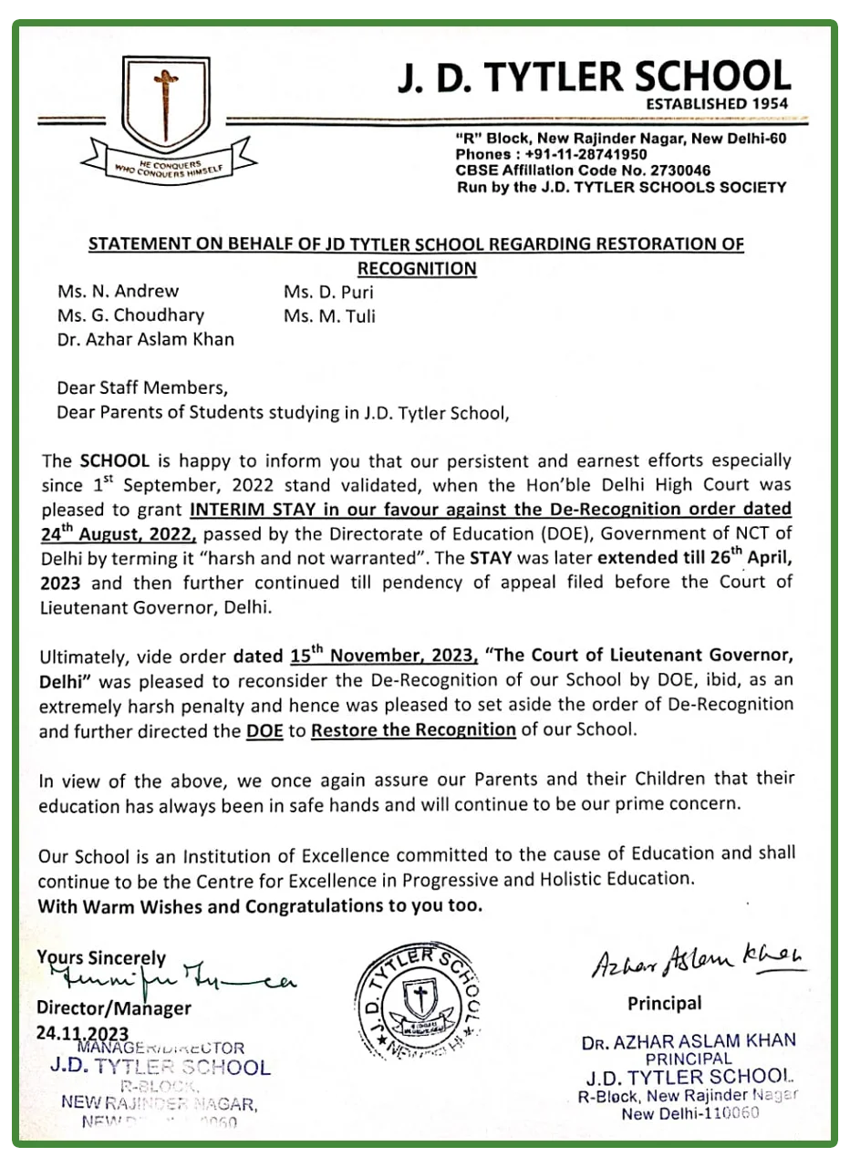 J.D. Tytler School Delhi — photo 12