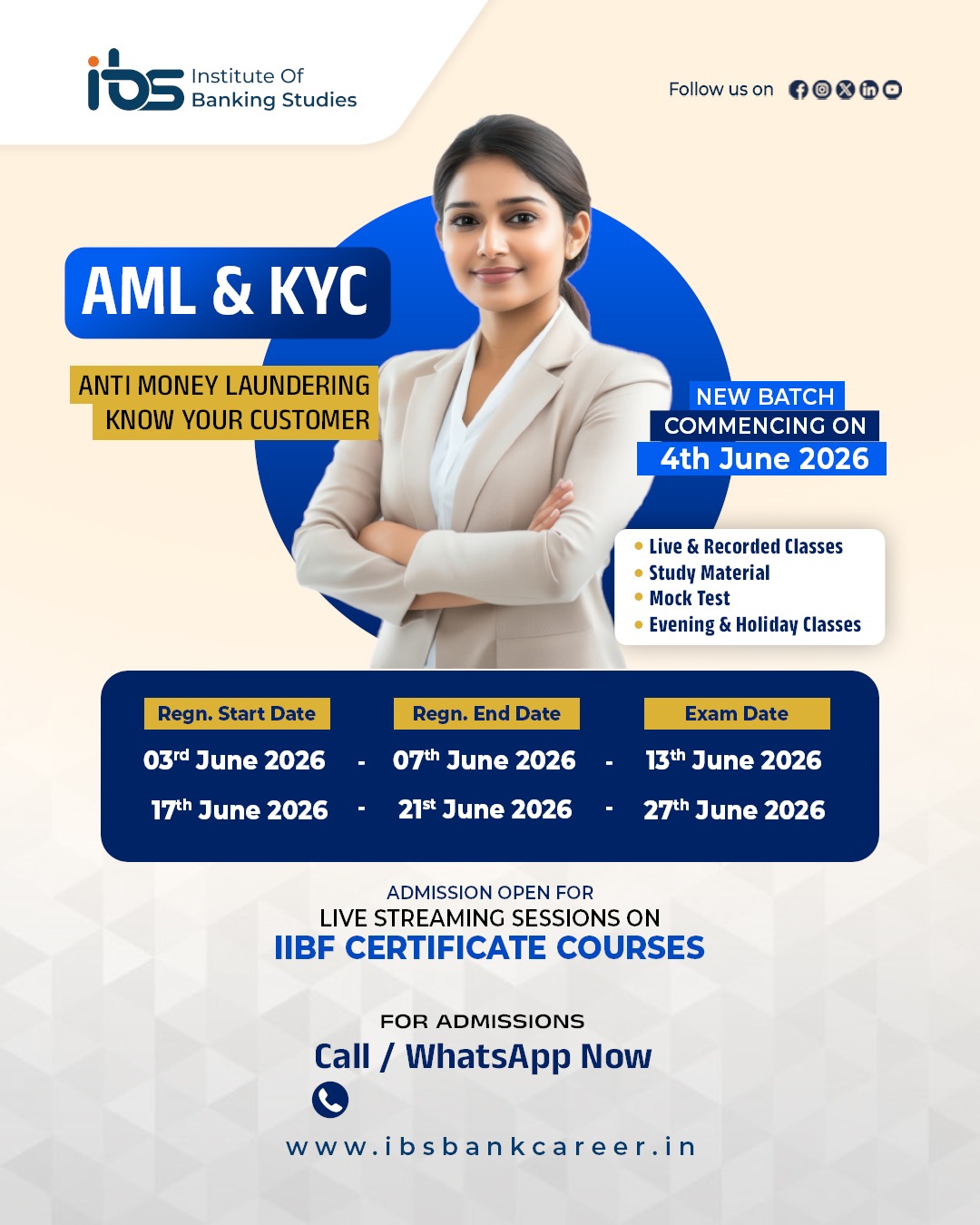 AML KYC ANTI MONEY LAUNDERING KNOW YOUR CUSTOMER — alumnus of Institute of Banking Studies