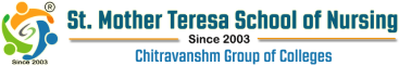 St. Mother Teressa School of Nursing logo