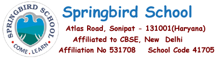 Springbird School, Sonipat logo