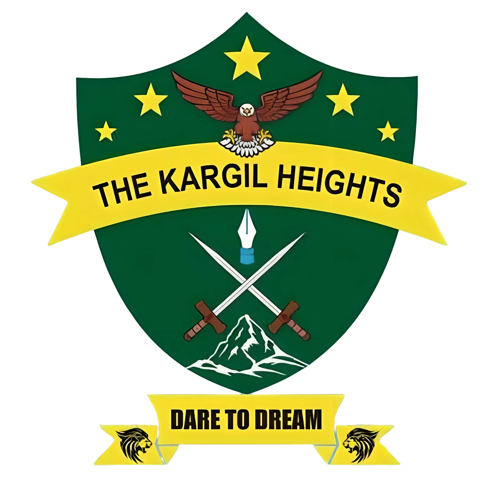 The Kargil Heights logo