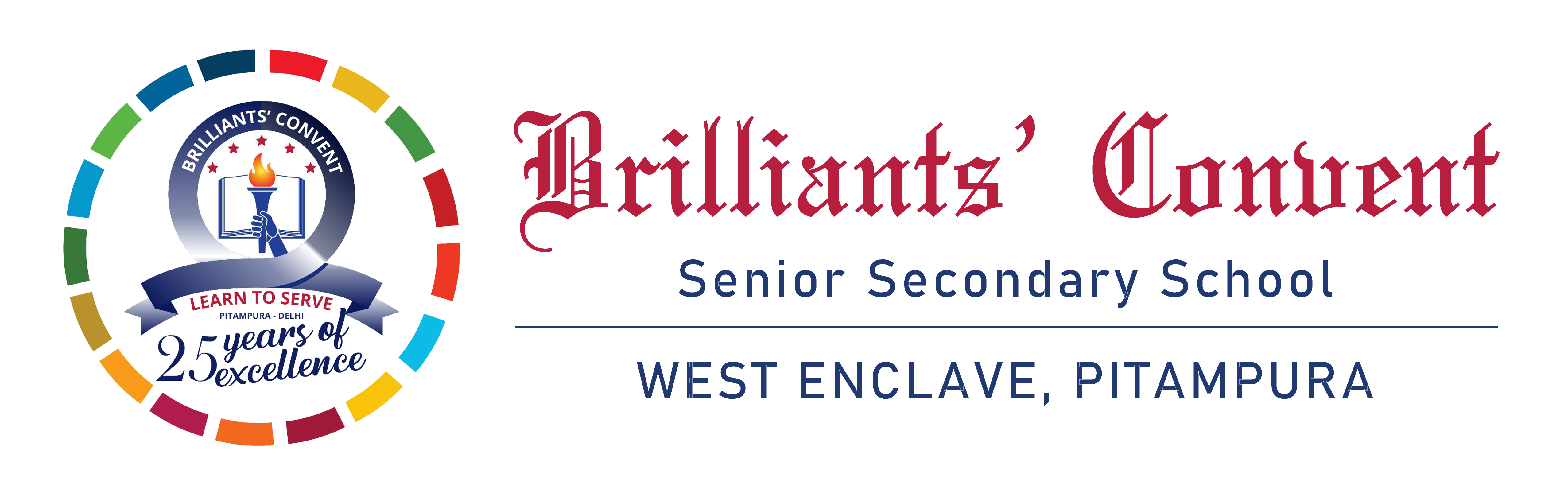 Brilliants' Convent Senior Secondary School in Delhi logo