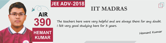institute for jee preparation — alumnus of Mitesh Rathi Classes