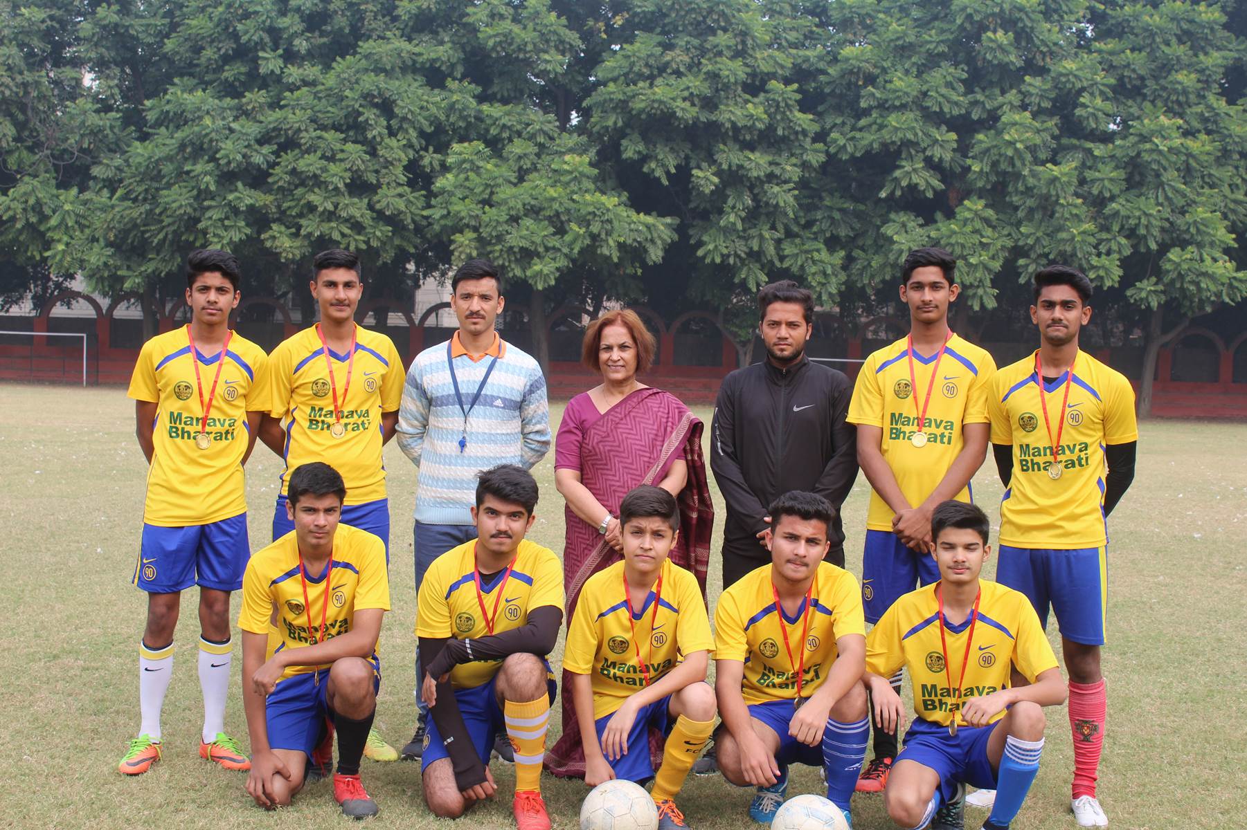 Heartiest Congratulations to the Winners - ZONAL CHAMPS — held by Manava Bharti India International School