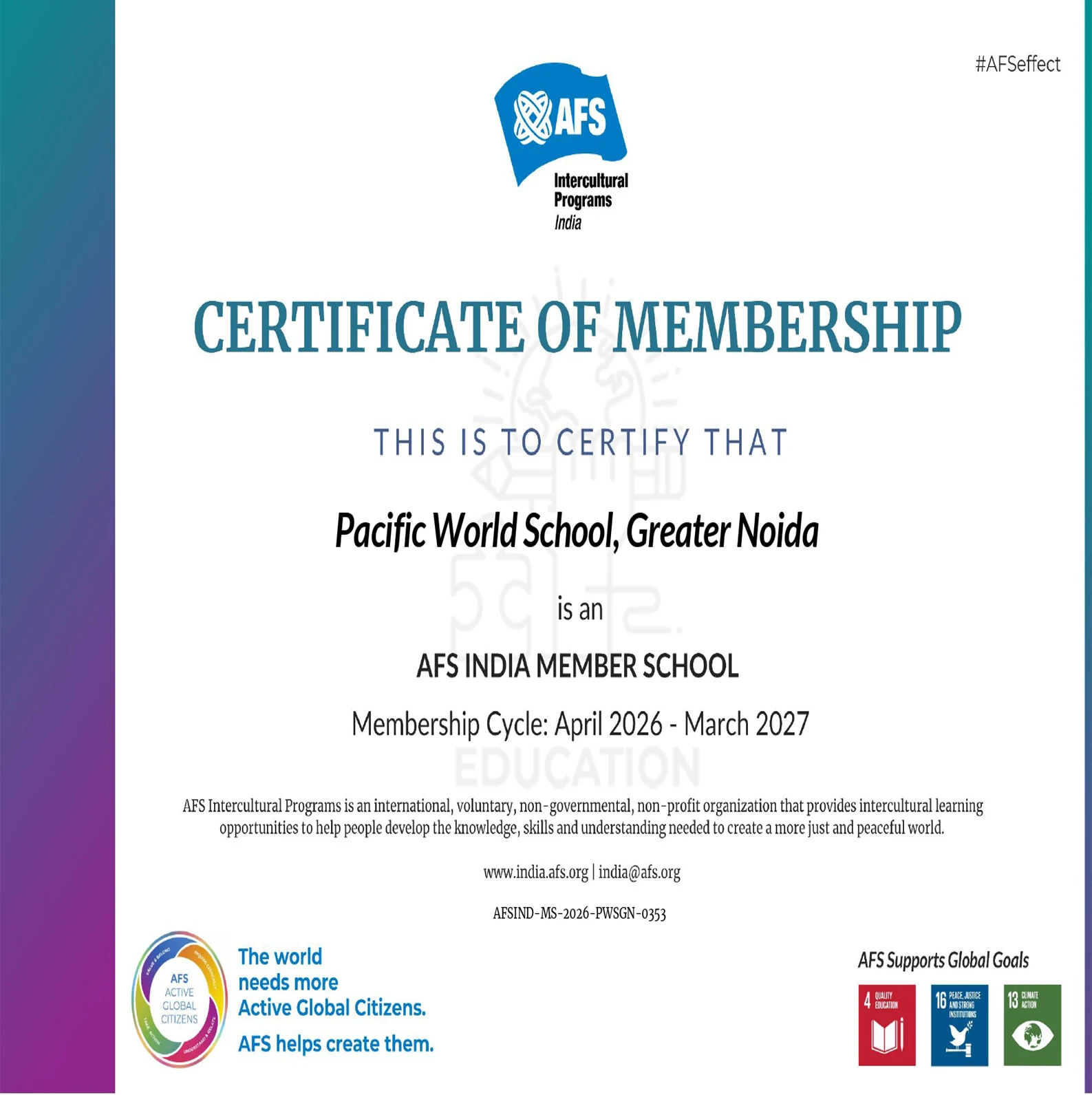 Pacific World School