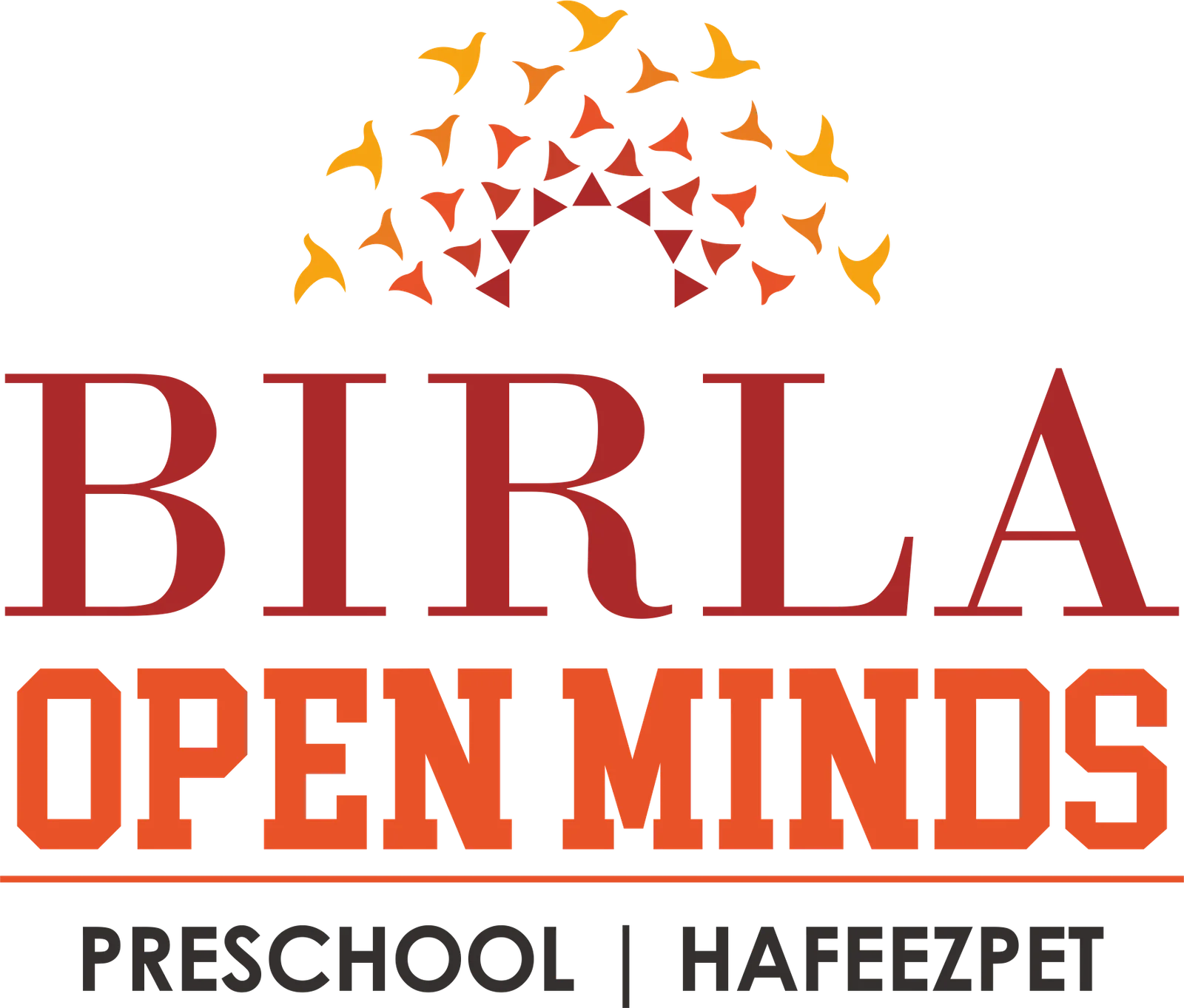 Birla Open Minds Preschool, Hafeezpet logo