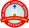 St. Francis Convent School, Meerut logo