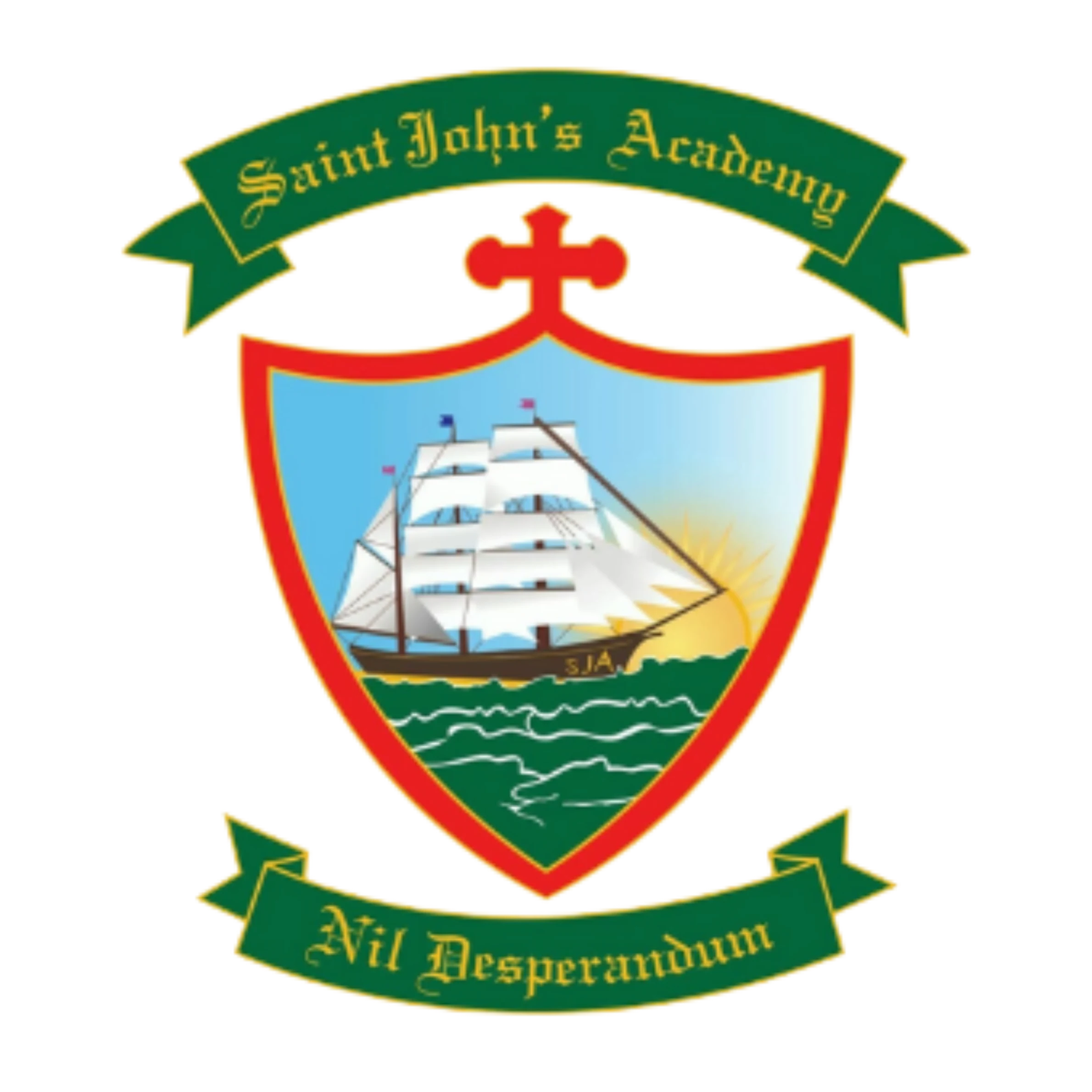 Saint John's Academy, Prayagraj logo