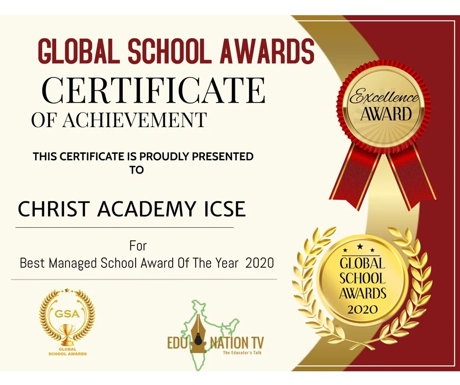 ... — Christ Academy ICSE School
