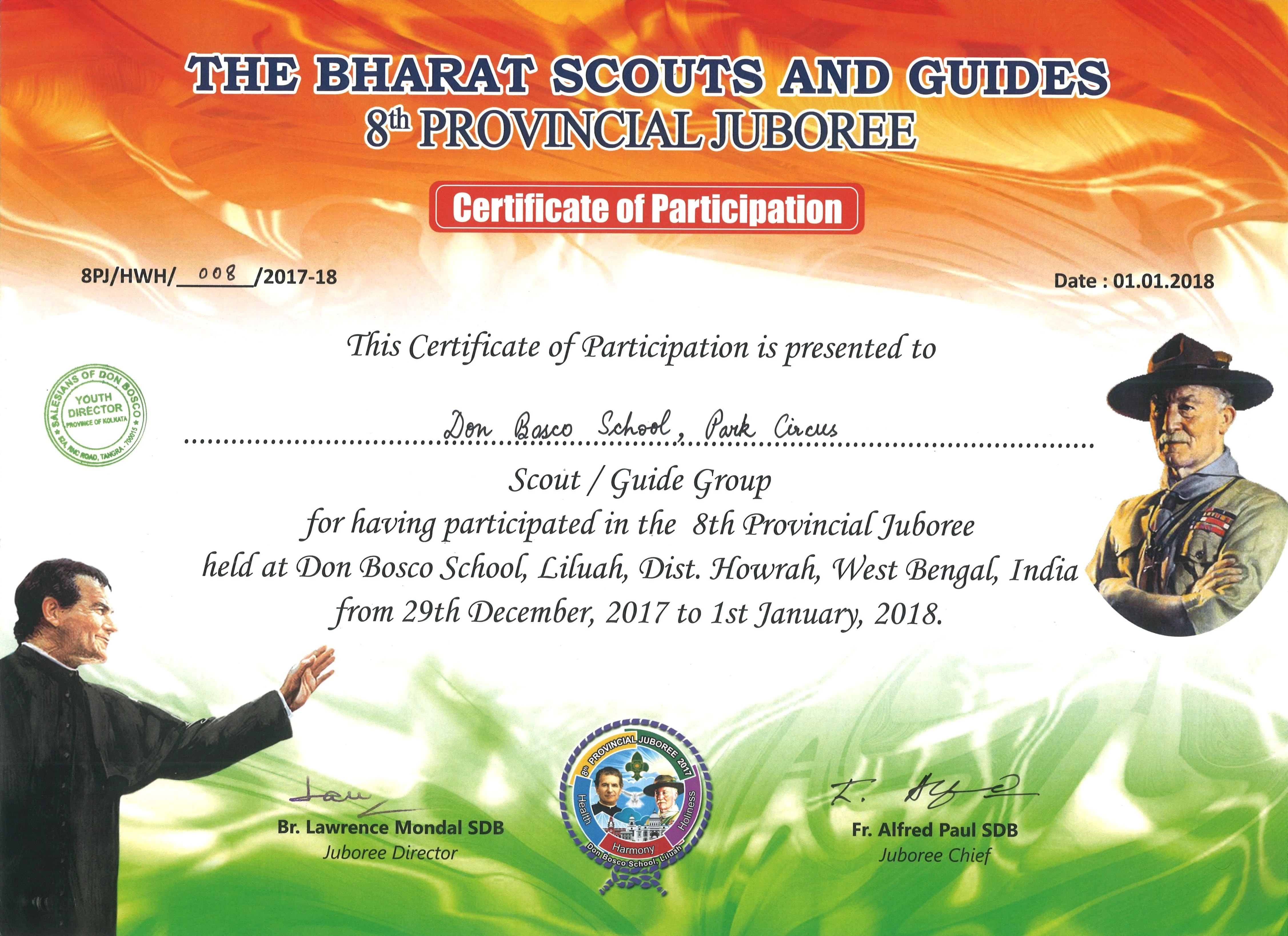 School Certificate 10 — Don Bosco School