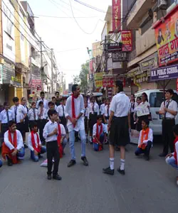 Community Services — alumnus of M.M. Public School, Pitampura Delhi