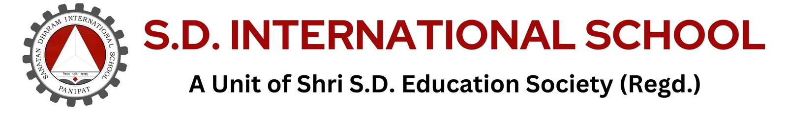 SD International School Panipat logo