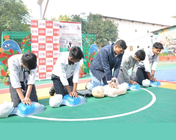 CPR Workshop — alumnus of Evergreen Public School Delhi