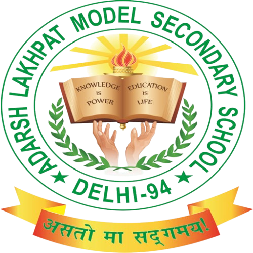 Adarsh Lakhpat Model Secondary School Delhi logo